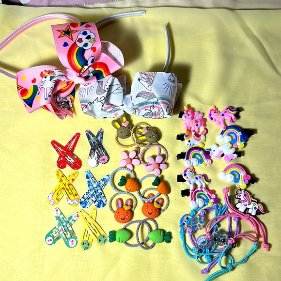 ‼️Hair accessory. Girl hair style every day look.💢Girl hairstyle 💢All One Pack - Picture 1 of 4